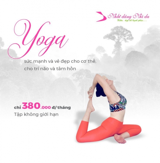 Khuyến mãi lớp yoga chỉ còn 380k/ tháng