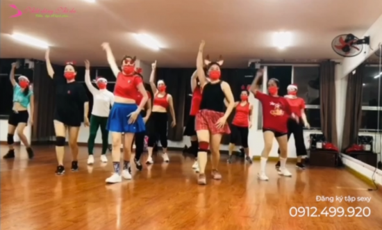 Lớp sexy dance tại Nhất Dáng Nhì Da tháng 12/2021