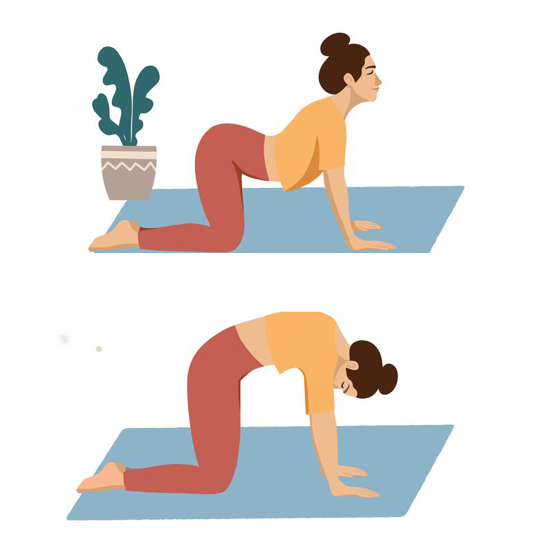6 Động tác yoga tuyệt vời để thư giãn và giảm căng thẳng 4
