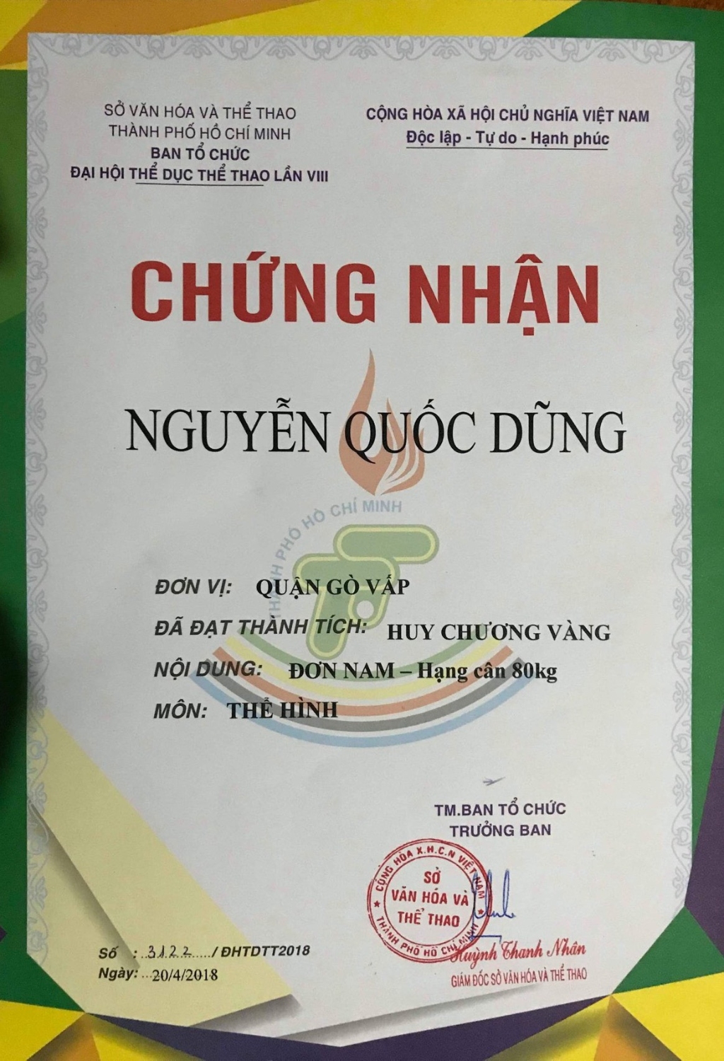 GIẢNG VIÊN VẬN ĐỘNG VIÊN NGUYỄN QUỐC DŨNG 4